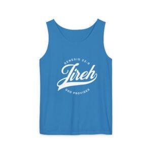 Jireh Unisex Garment-Dyed Tank Top